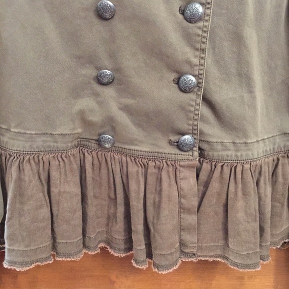 ▫️FREE PEOPLE Ruffle Detail Jacket - Picture 4 of 12